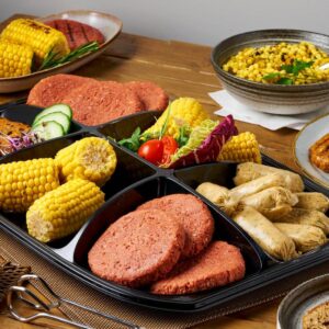 Vegetarische-vegan BBQ